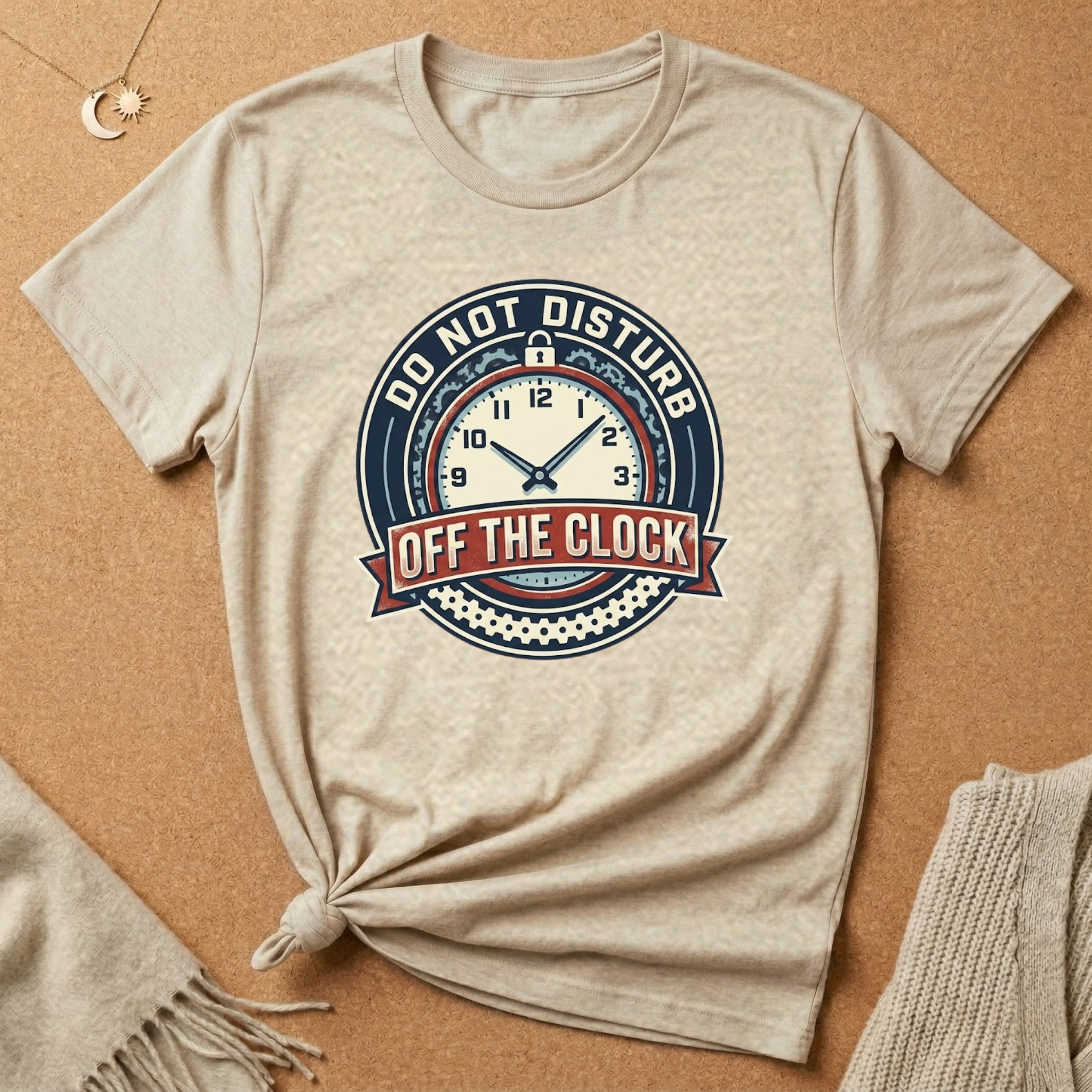 Do Not Distrub Clock Tee