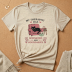 My Therapist Cat with Hearts Tee