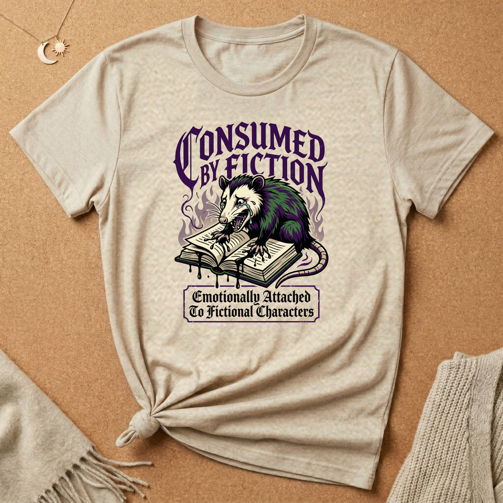 Consumed By Fiction Opossum Tee