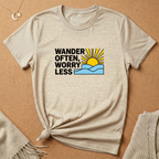 Wonder Often, Worry Less Tee