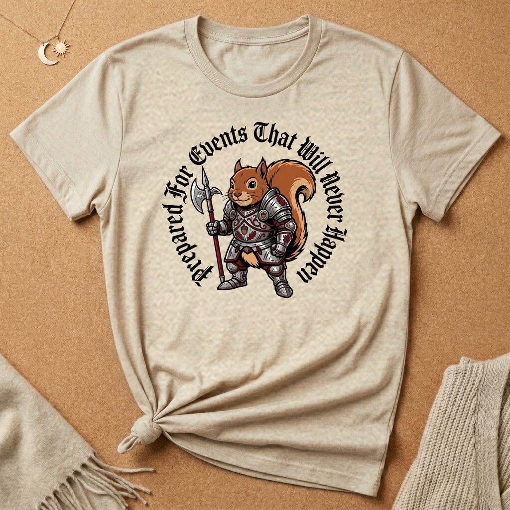 Prepared Warrior Squirrel Tee