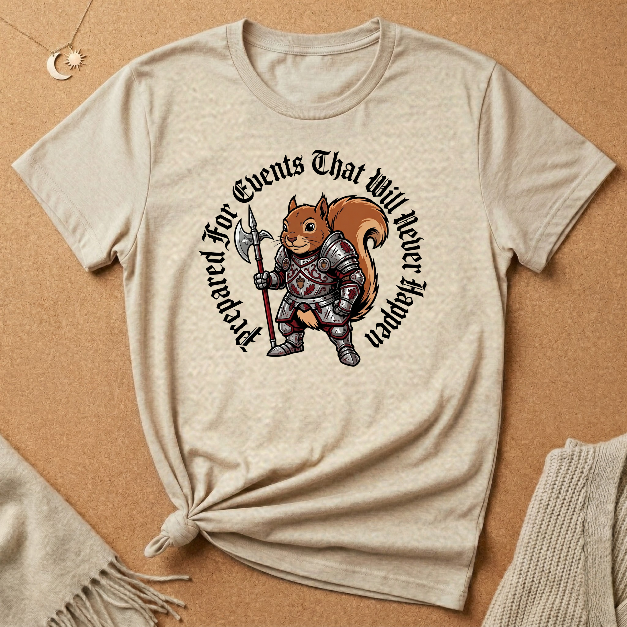 Prepared Warrior Squirrel Tee
