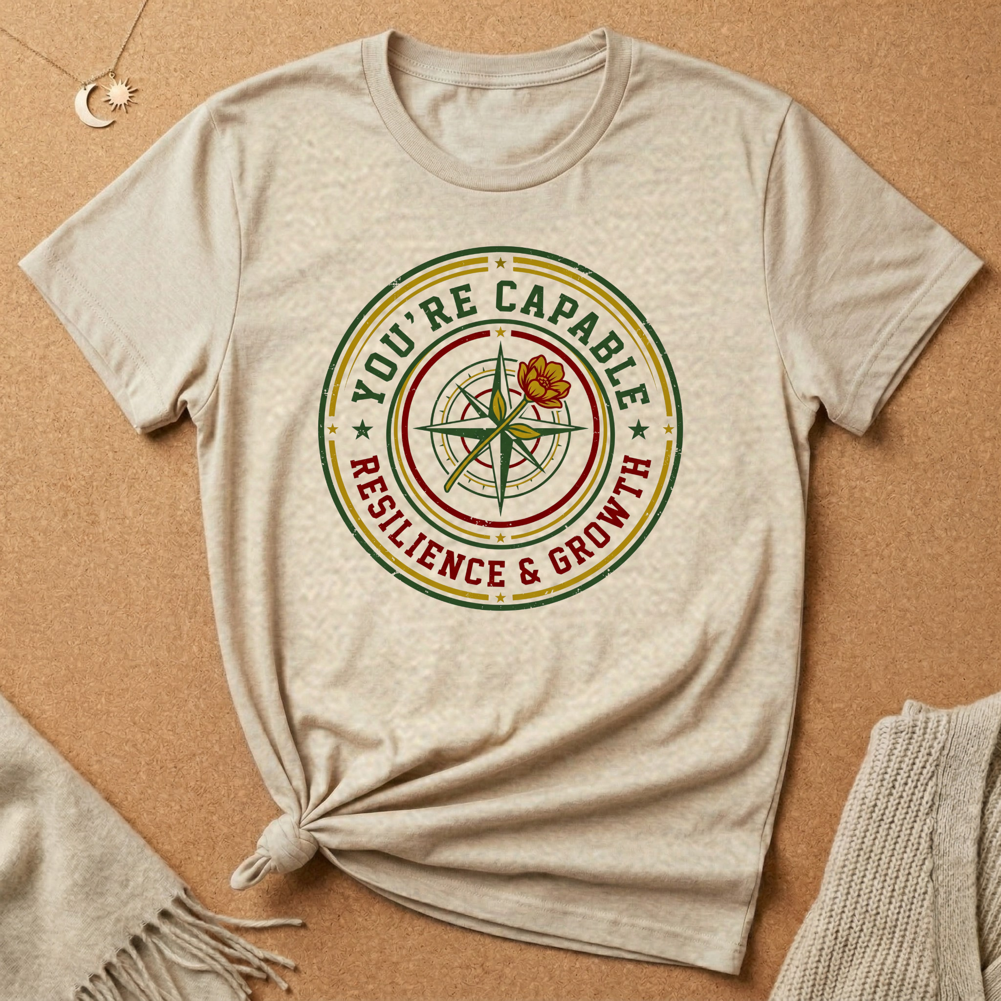 You're Capable Resilience and Growth Tee