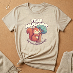 Tree Hugger Squirrel Ignore People Tee