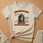 Protecting My Peace Retro Helmet Tee