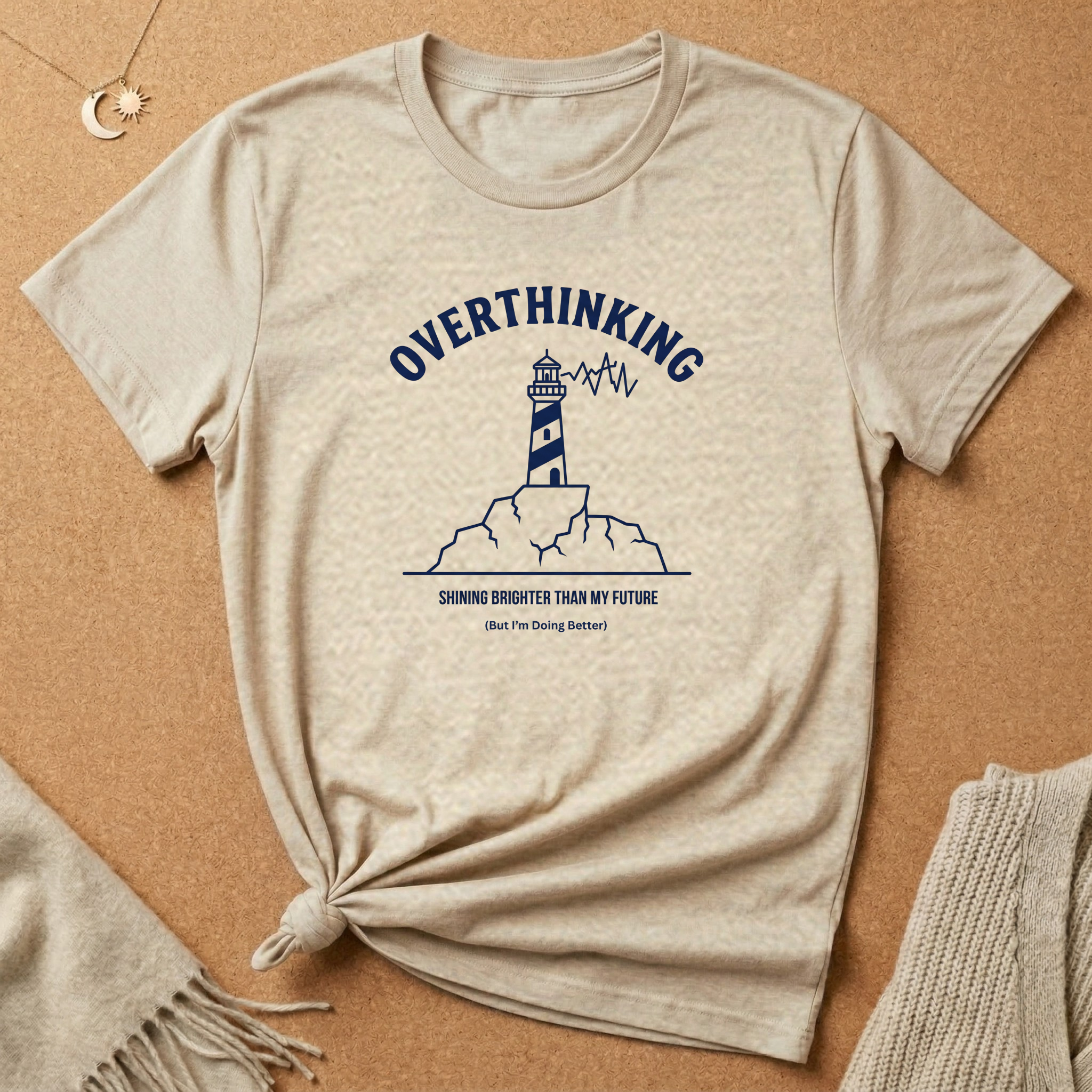 Overthinking Lighthouse Tee