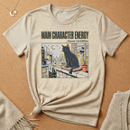 Main Character Energy Cat Edition Tee
