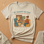 My Therapist Has Paws Tee