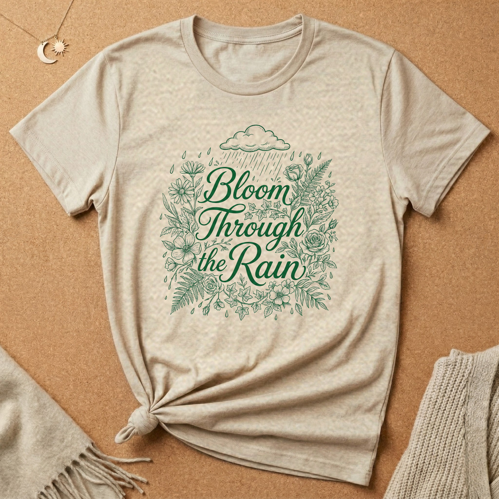Bloom Through the Rain Tee