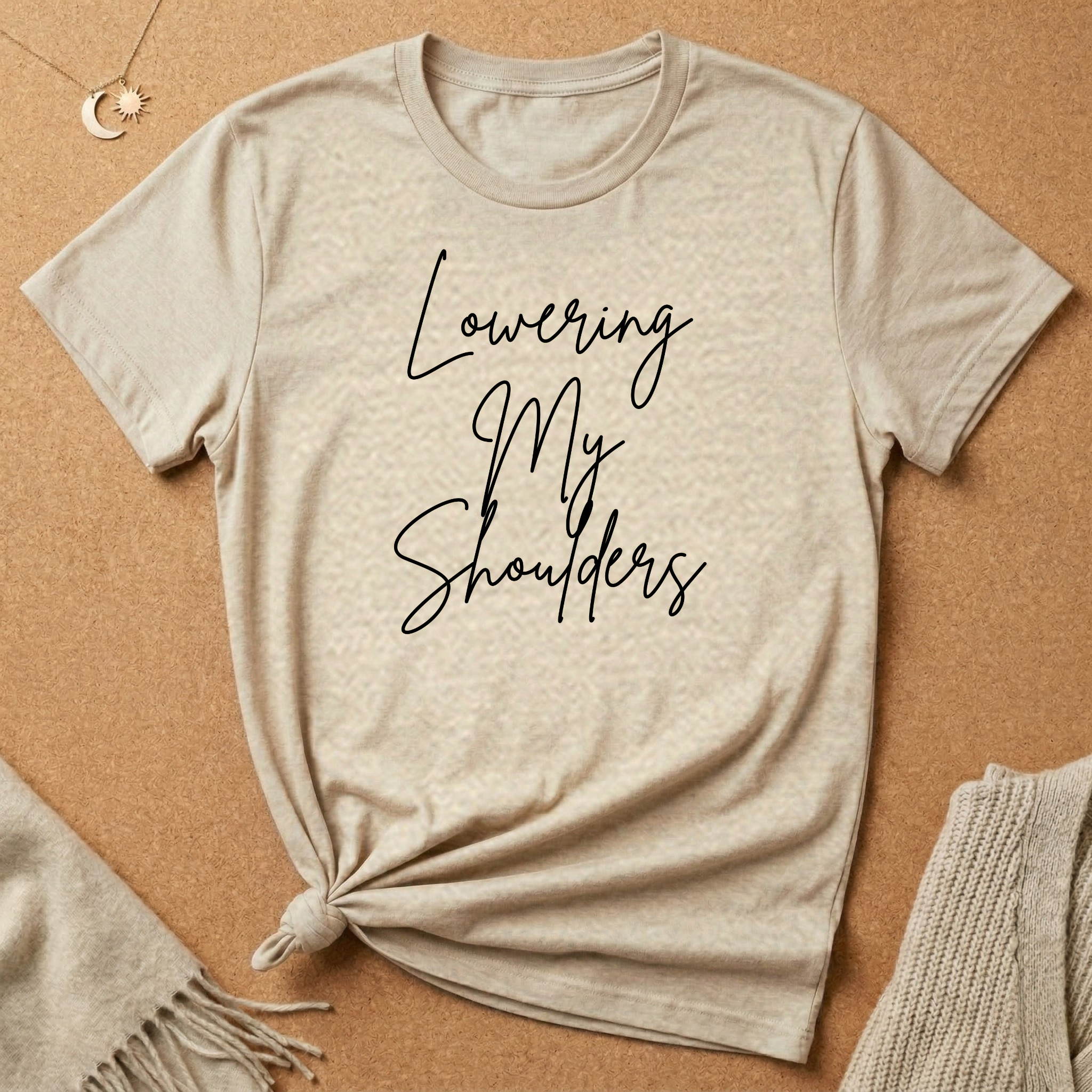 Lowering My Shoulders Tee