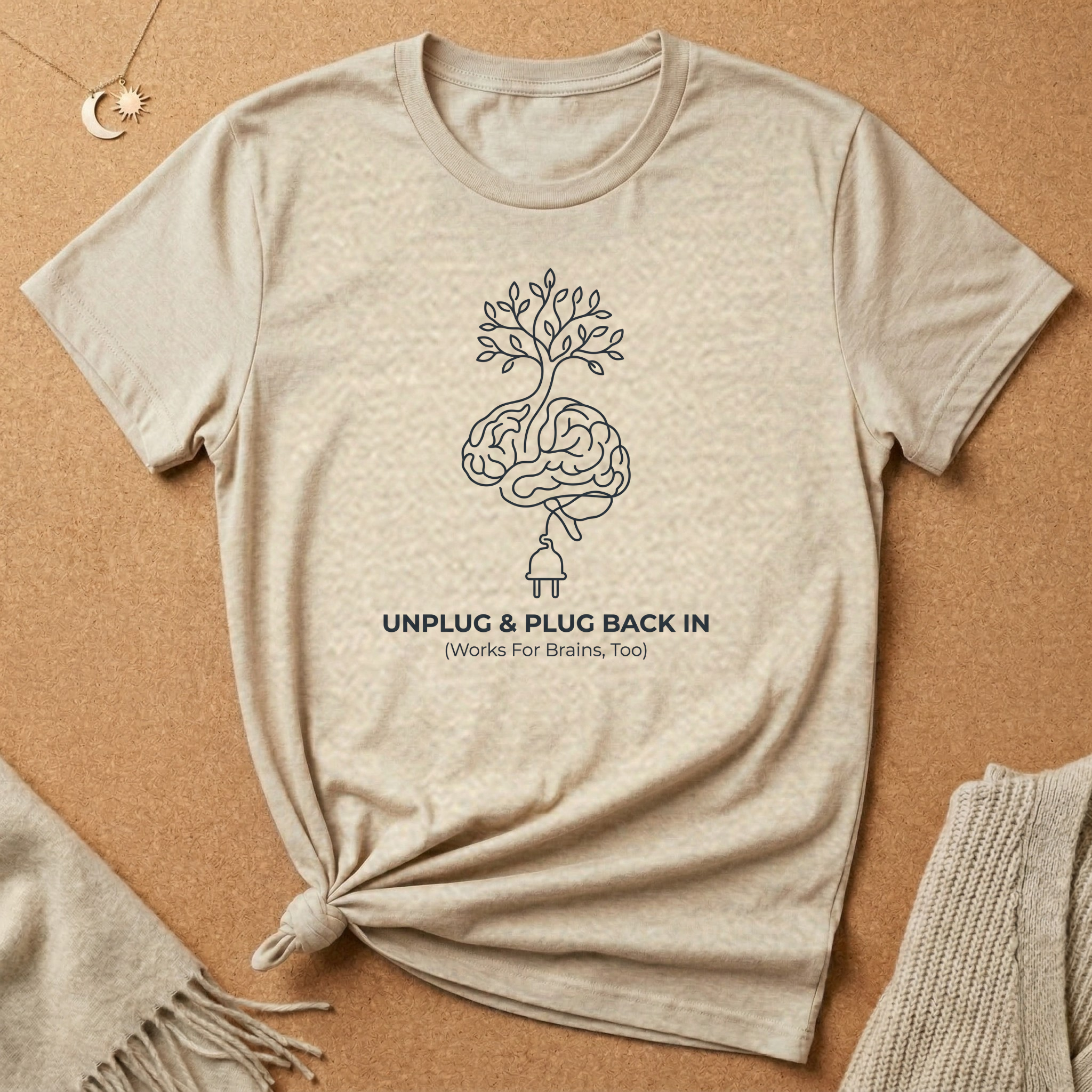 Unplug and Plug Back In Tee