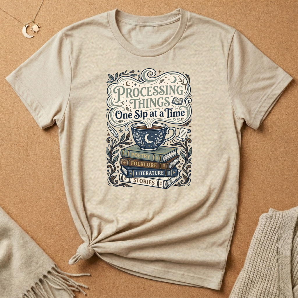 Processing Things One Sip at a Time Tee