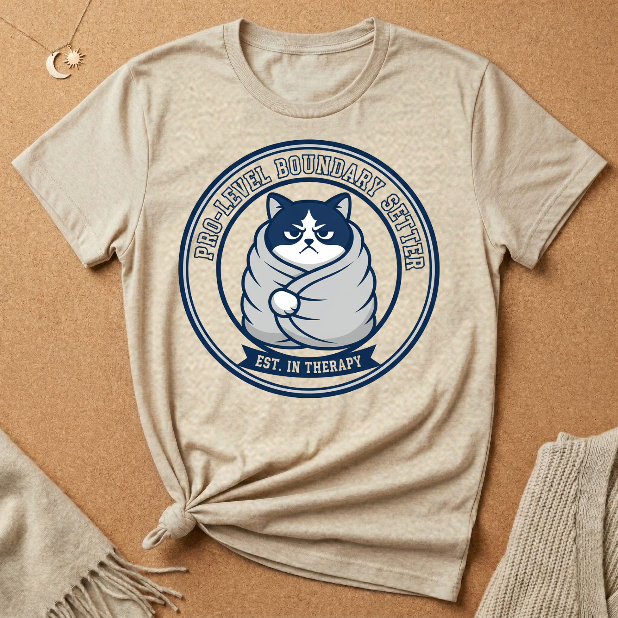 Pro Level Boundary Setter Cat Tee
