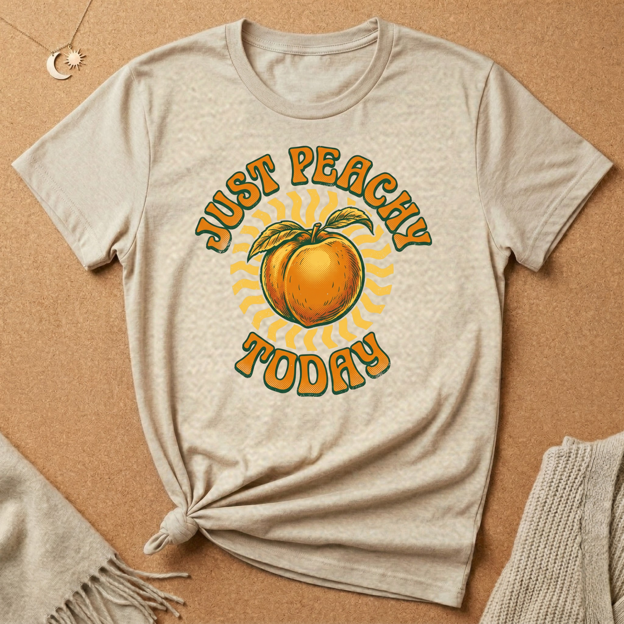 Just Peachy Today Tee