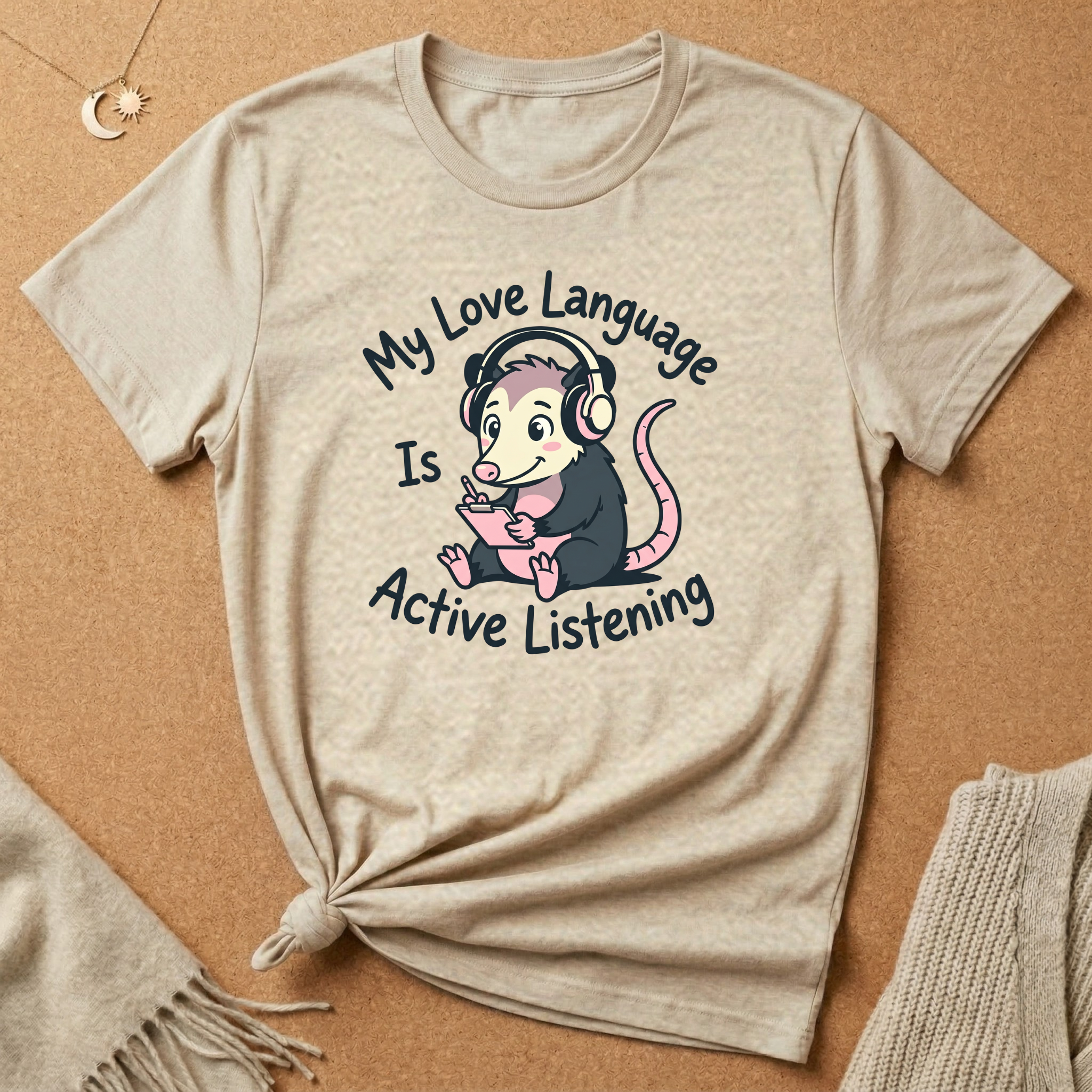 My Love Language Is Active Listening Tee