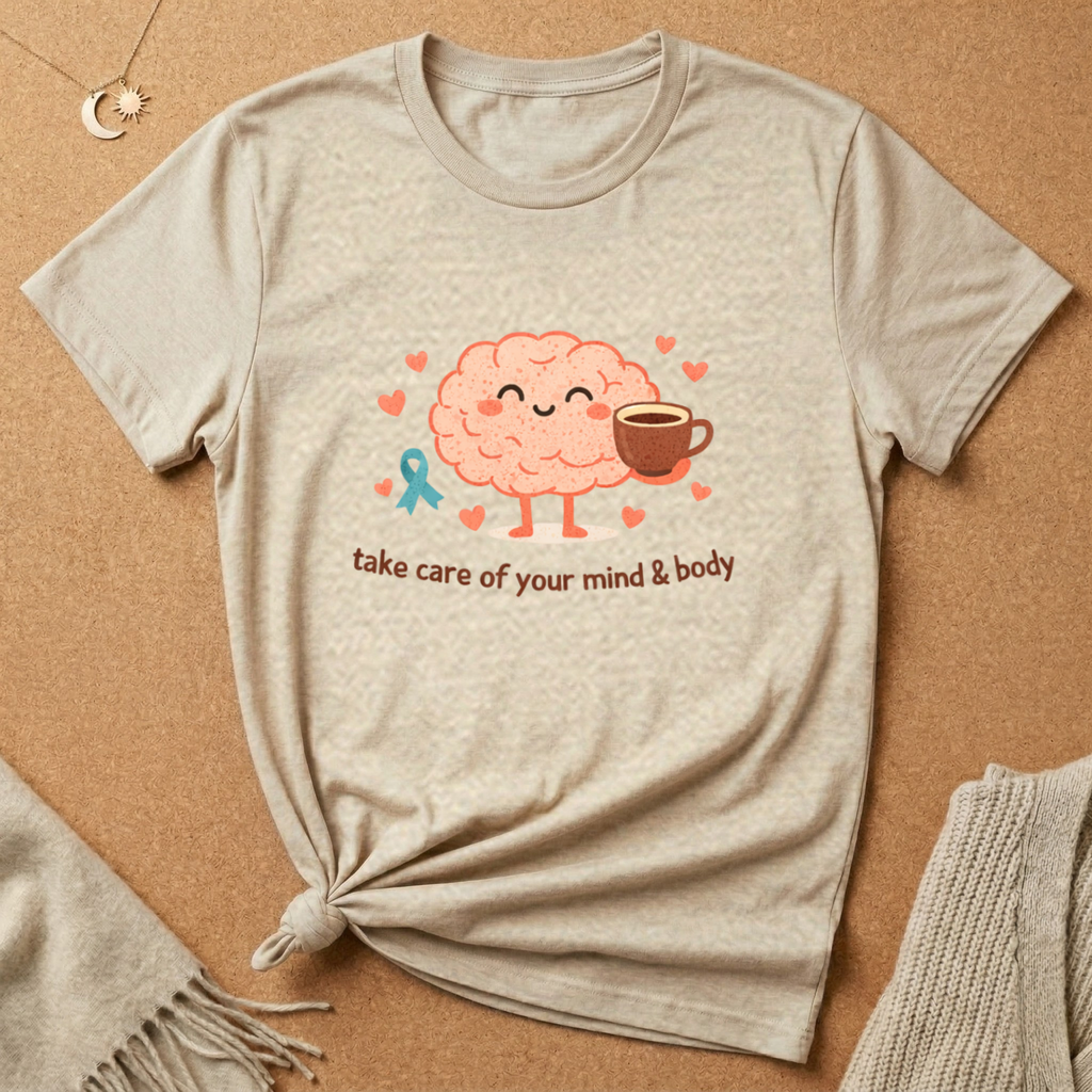 Take Care Brain Tee