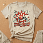 What If Button Vintage Ad Tee