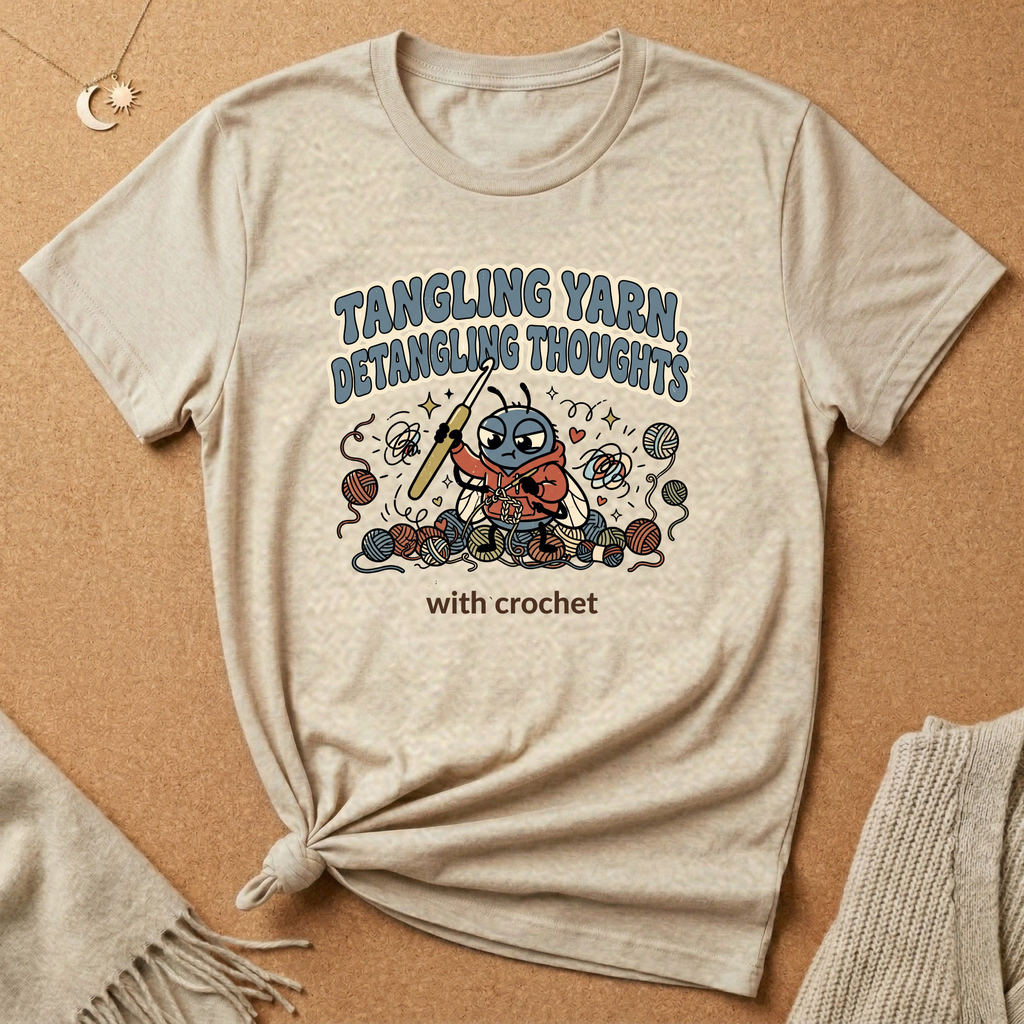 Detangling Thoughts Bug Tee