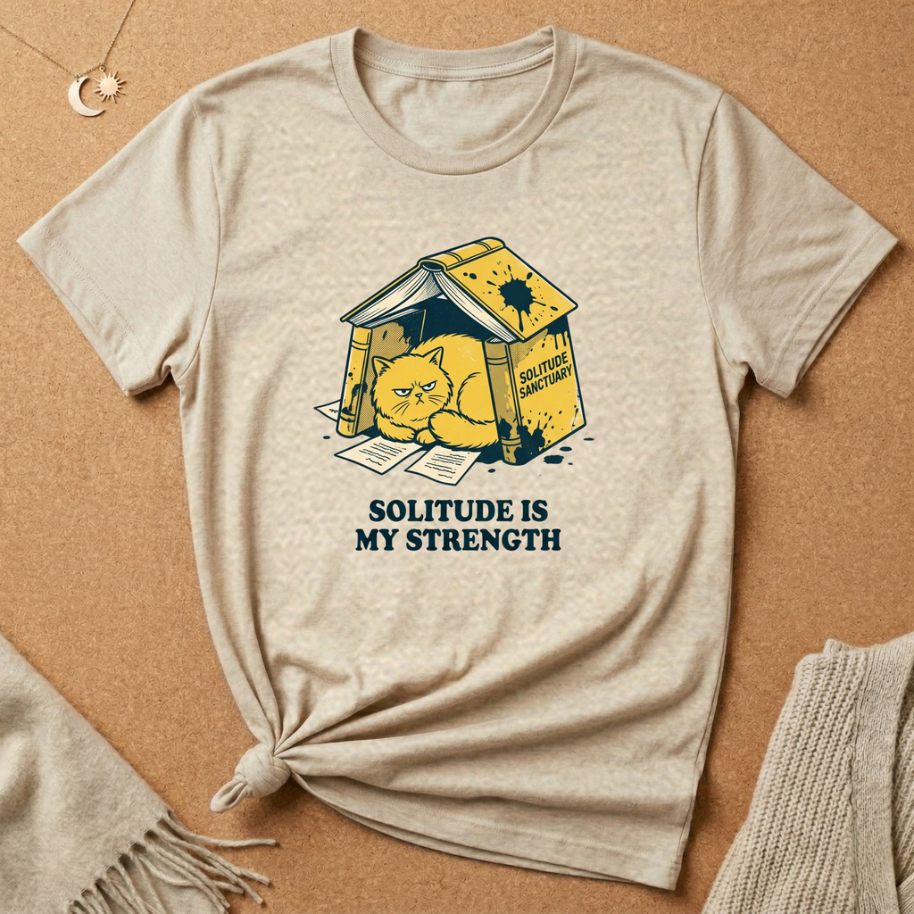 Solitude Cat Tee