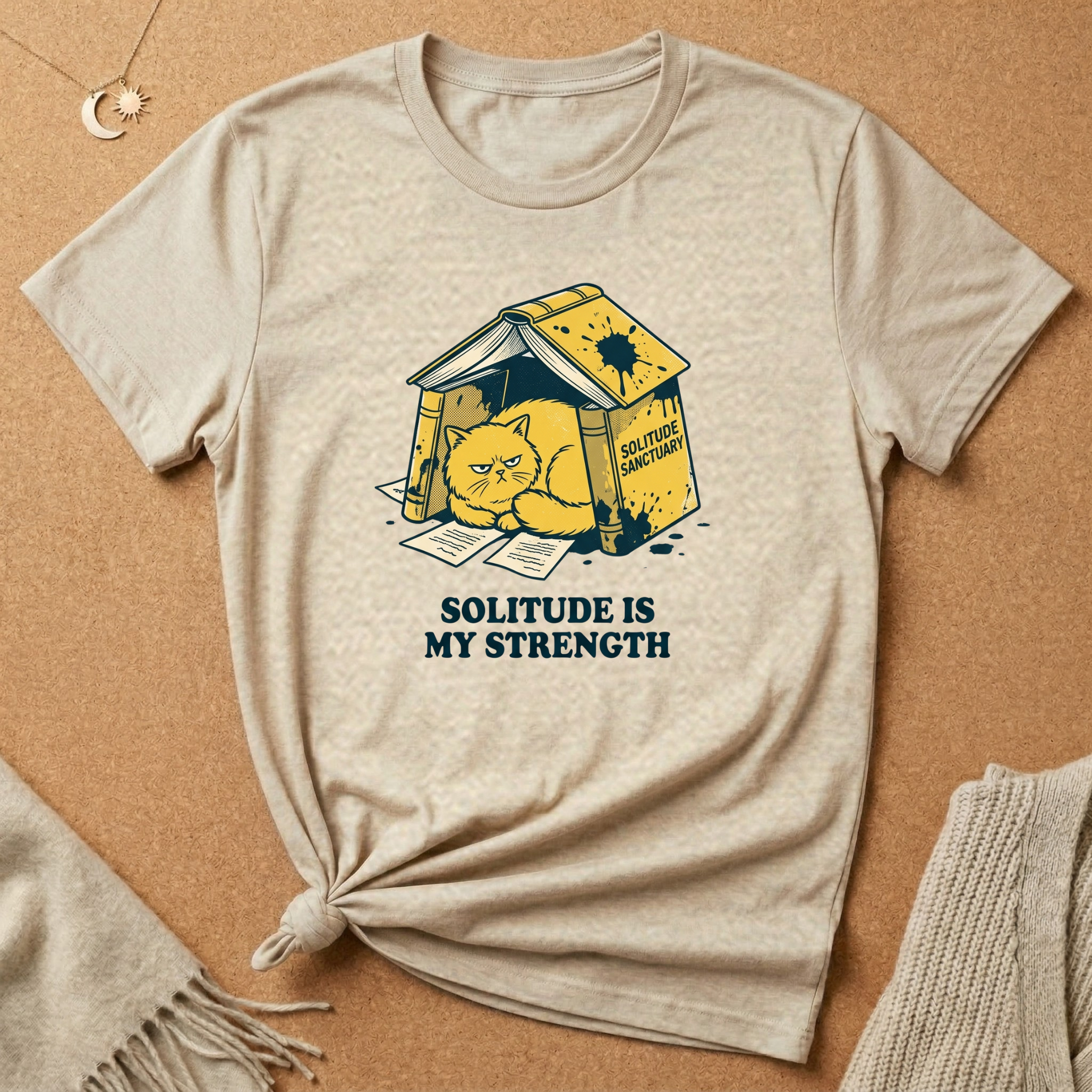 Solitude Cat Tee