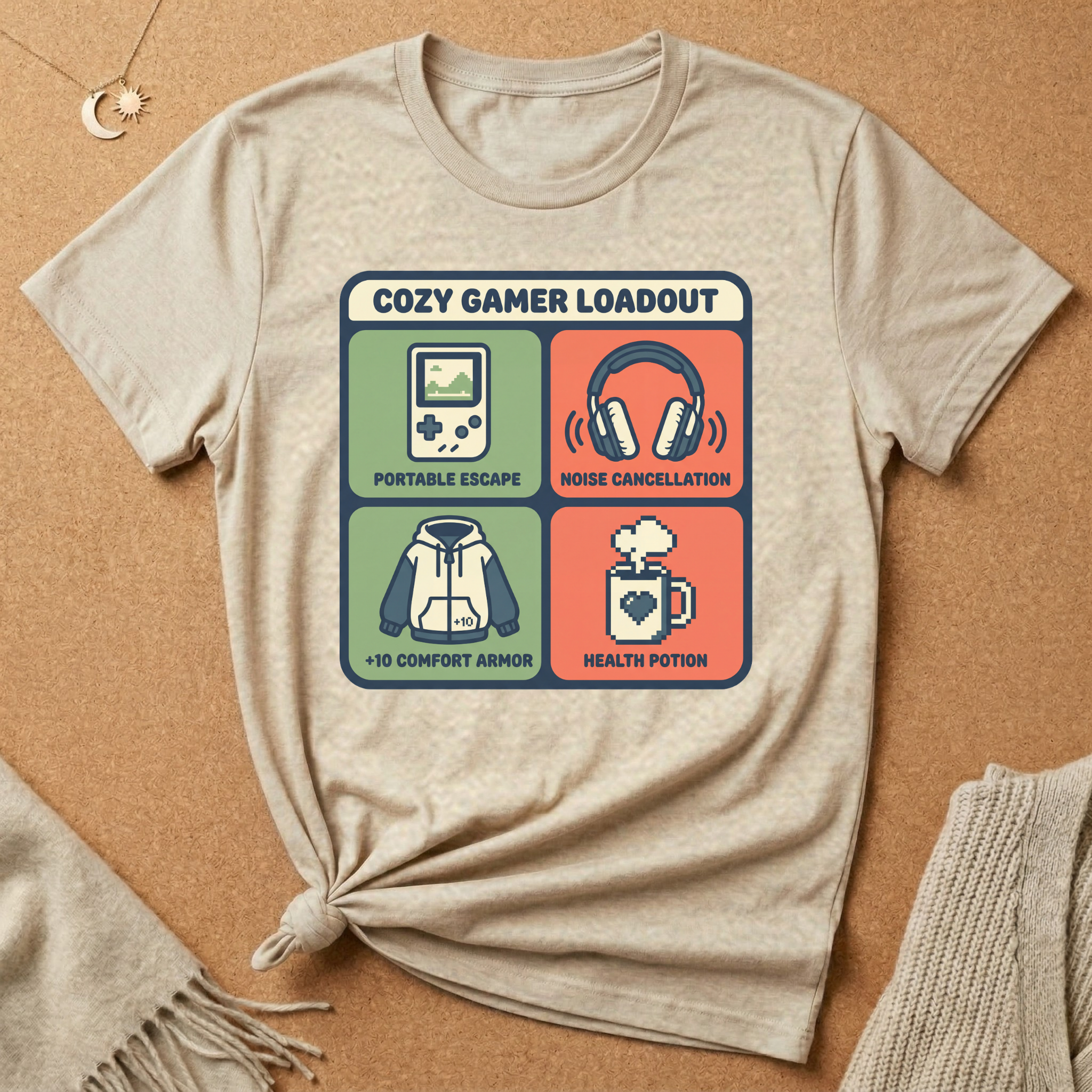 Cozy Gamer Loadout Tee