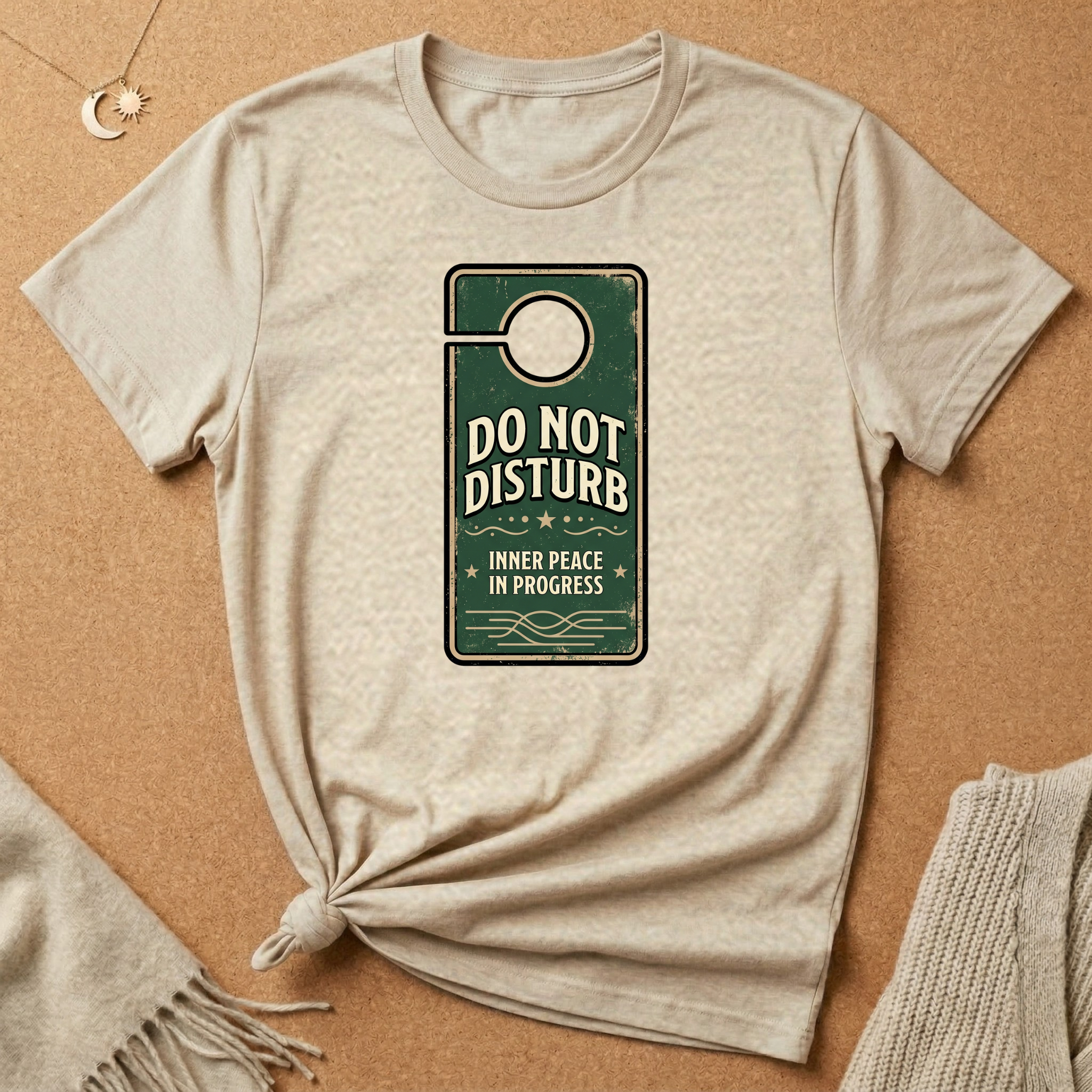Do Not Disturb Inner Peace in Progress Tee
