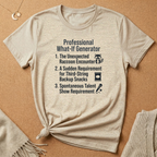 Professional What If Generator List Tee