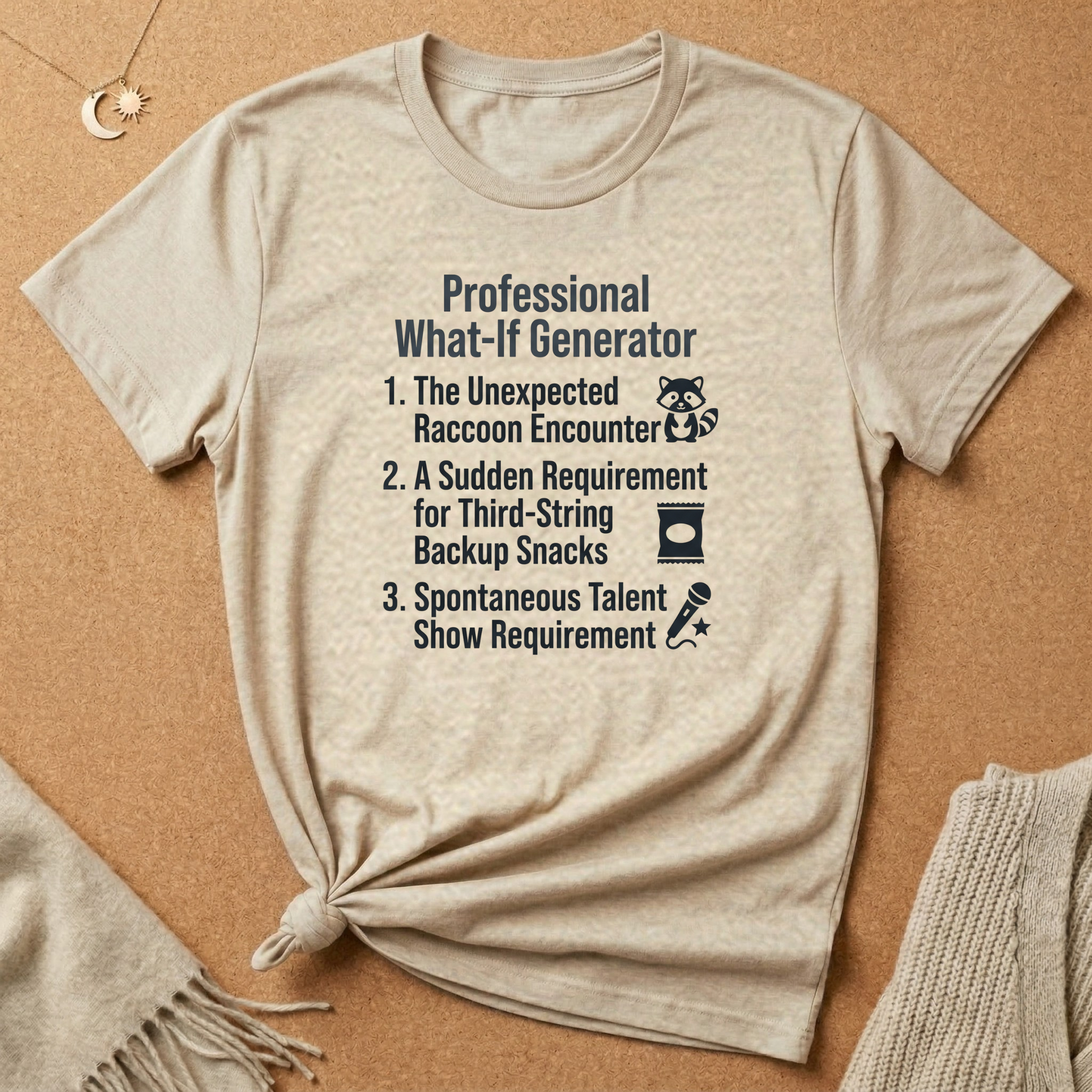 Professional What If Generator List Tee