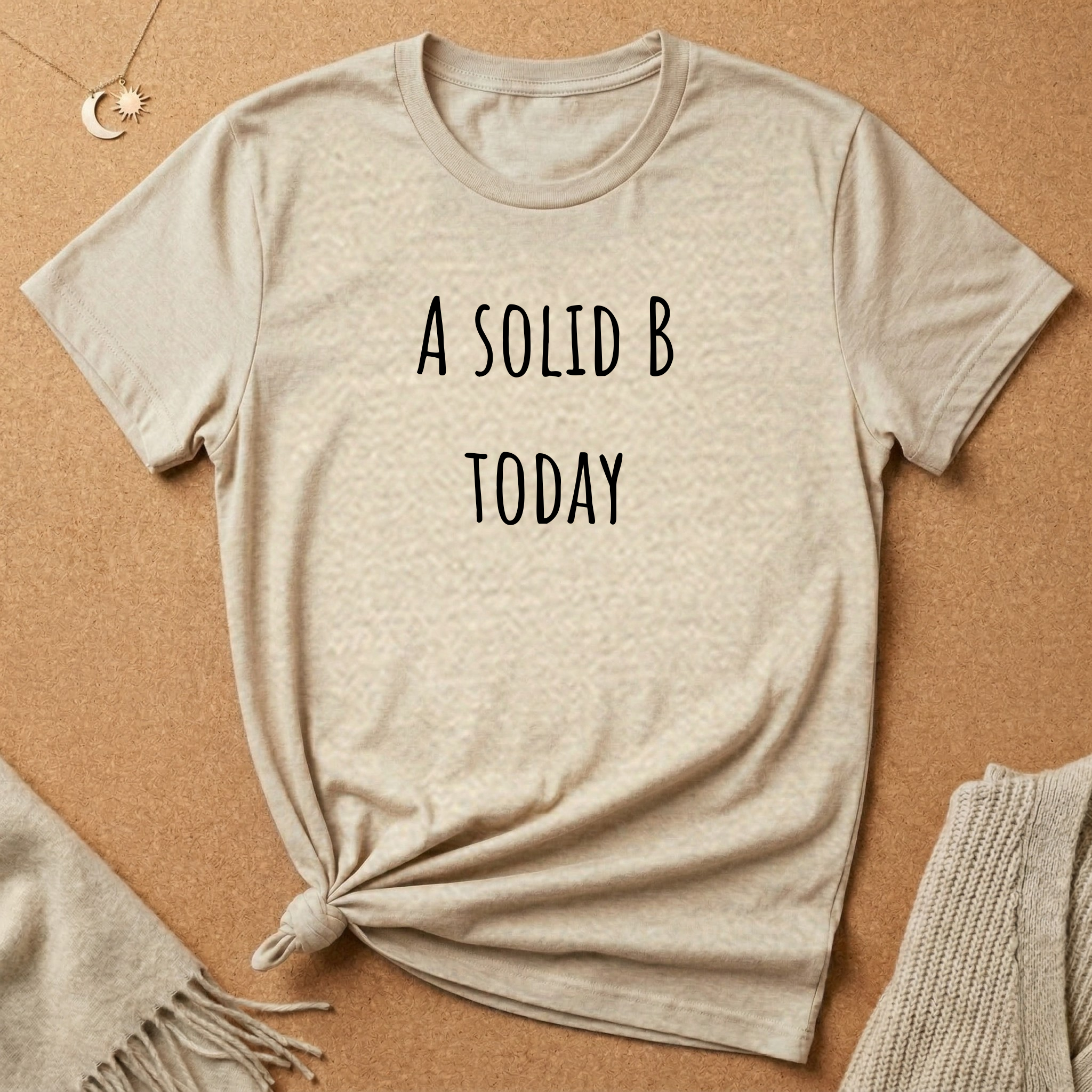 A Solid B Today Tee