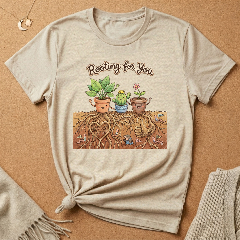 Rooting for You Plant Tee