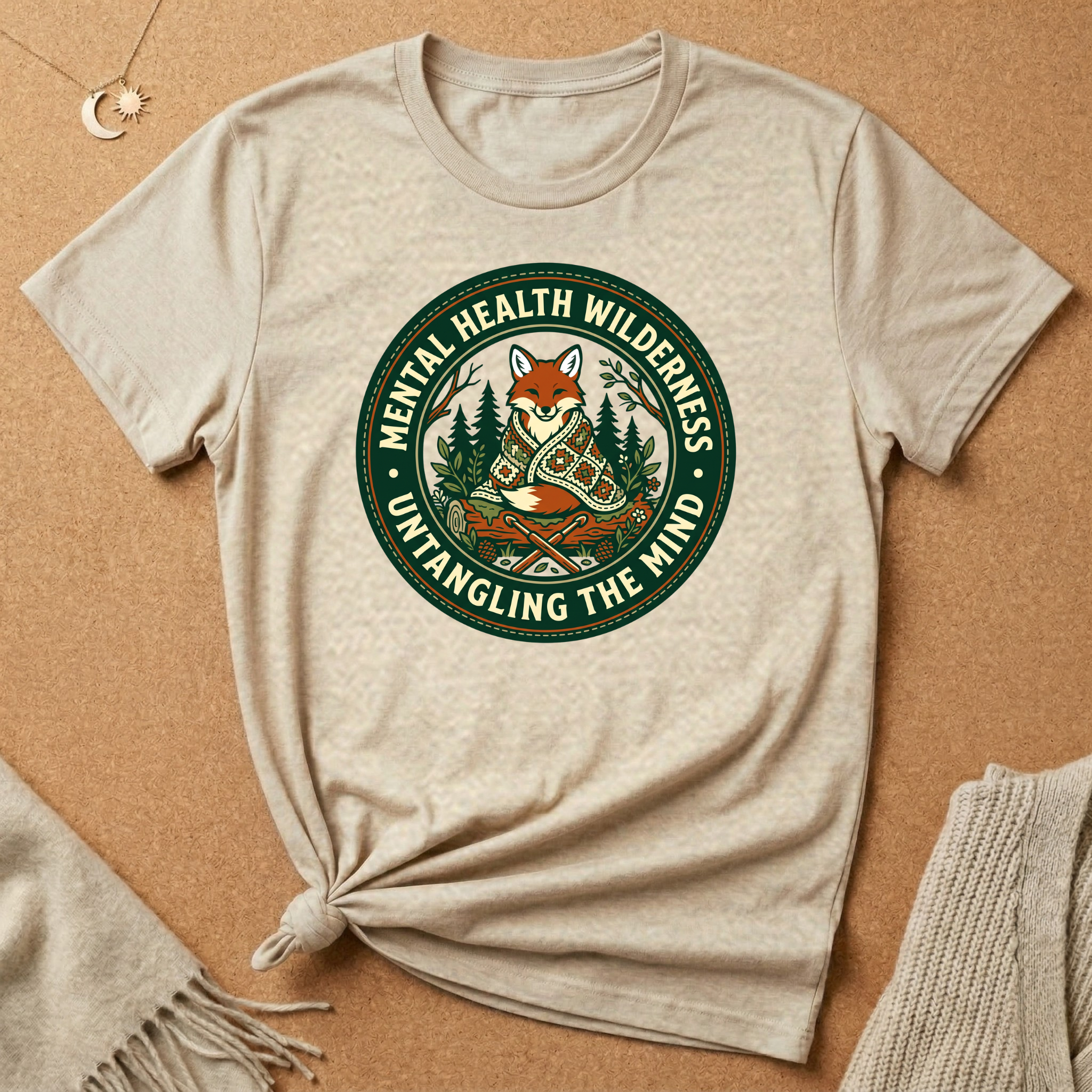 Cozy Crochet Fox Tee