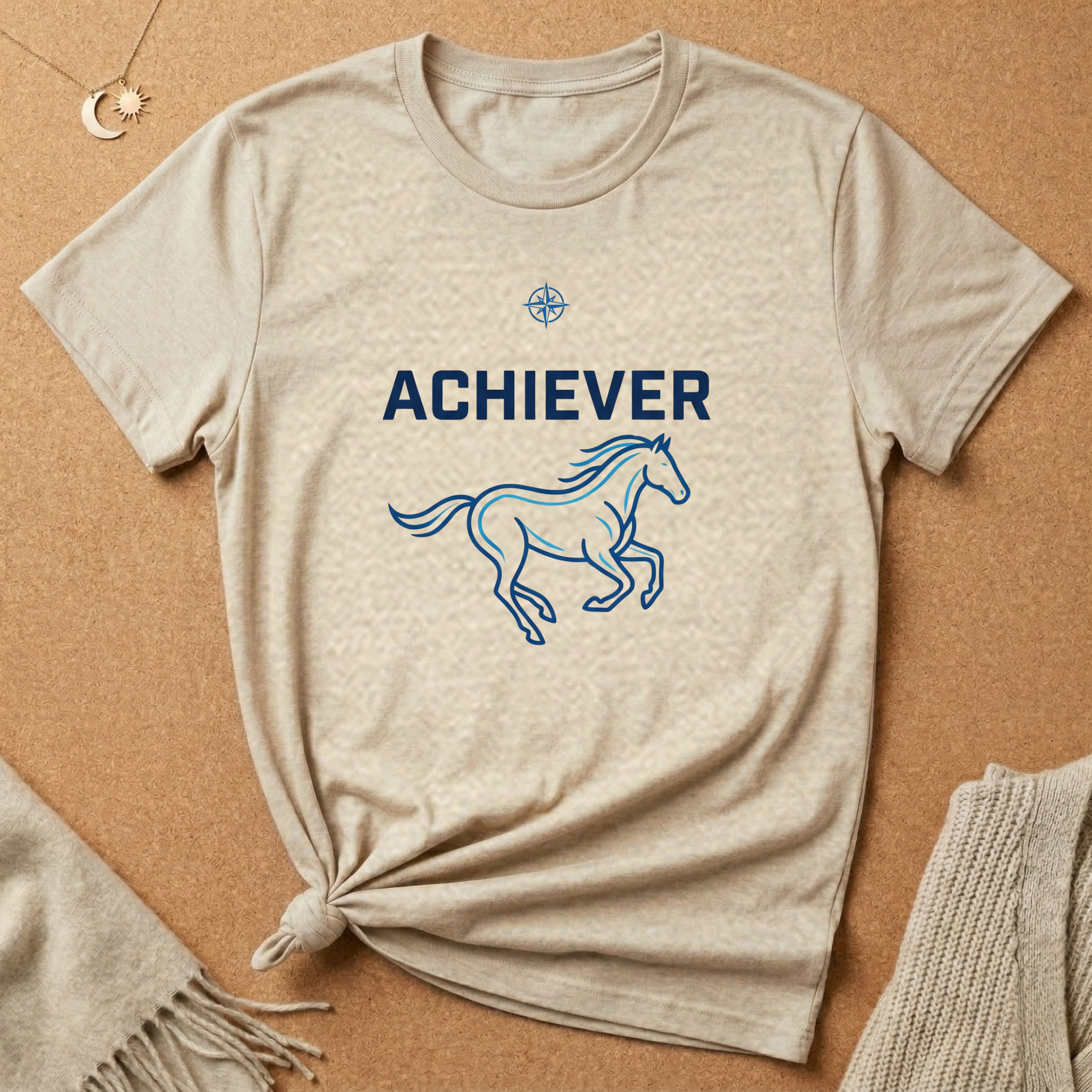 Achiever Horse with Arrows Tee