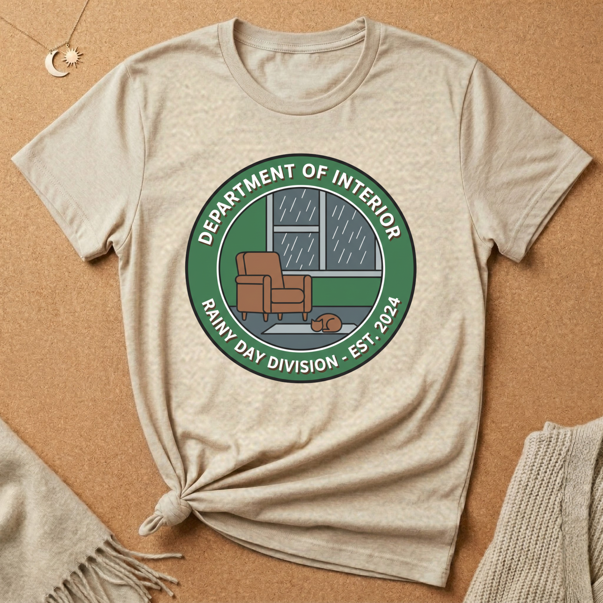 Dept. of Interior Rainy Day Division Tee