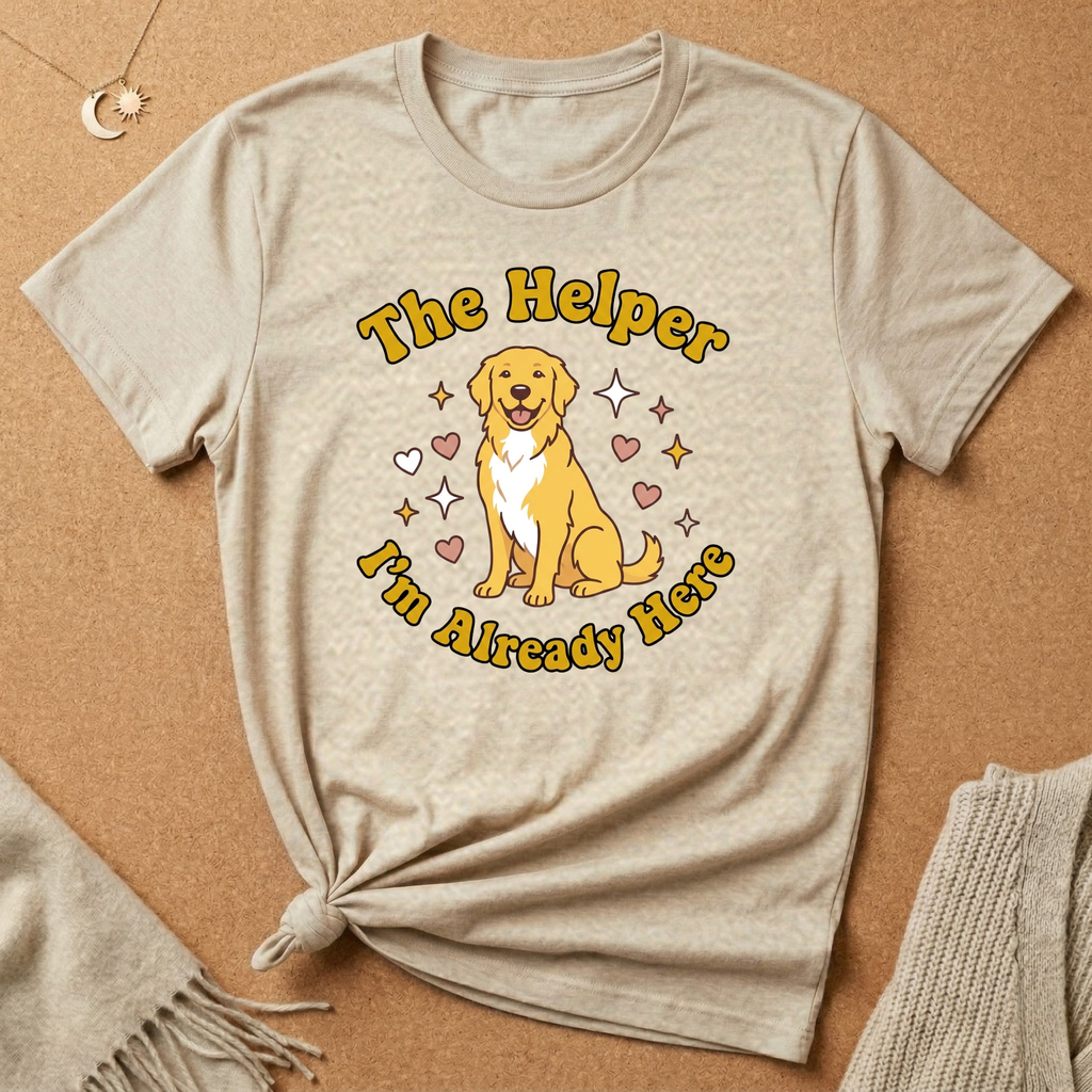 Enneagram Type 2: The Helper I'm Already Here Dog Tee