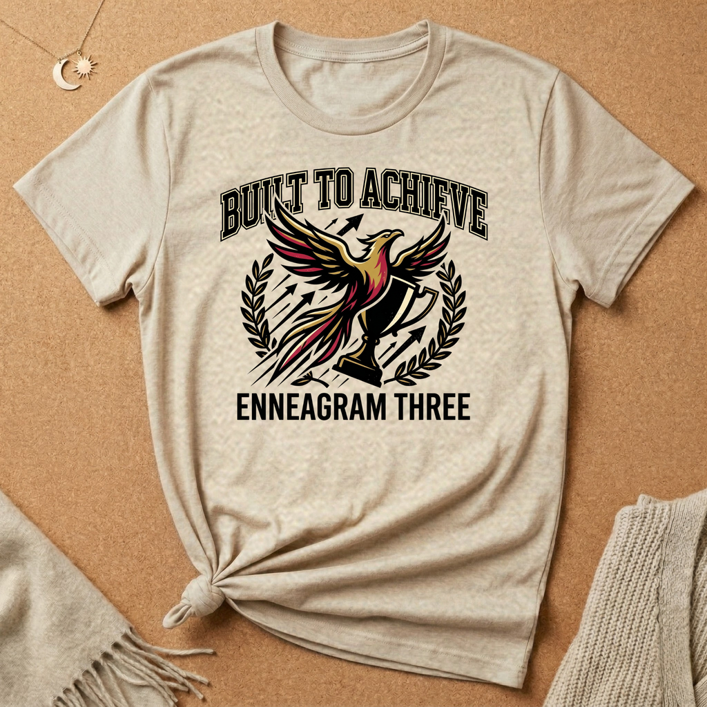 Enneagram Three Built To Achieve Tee