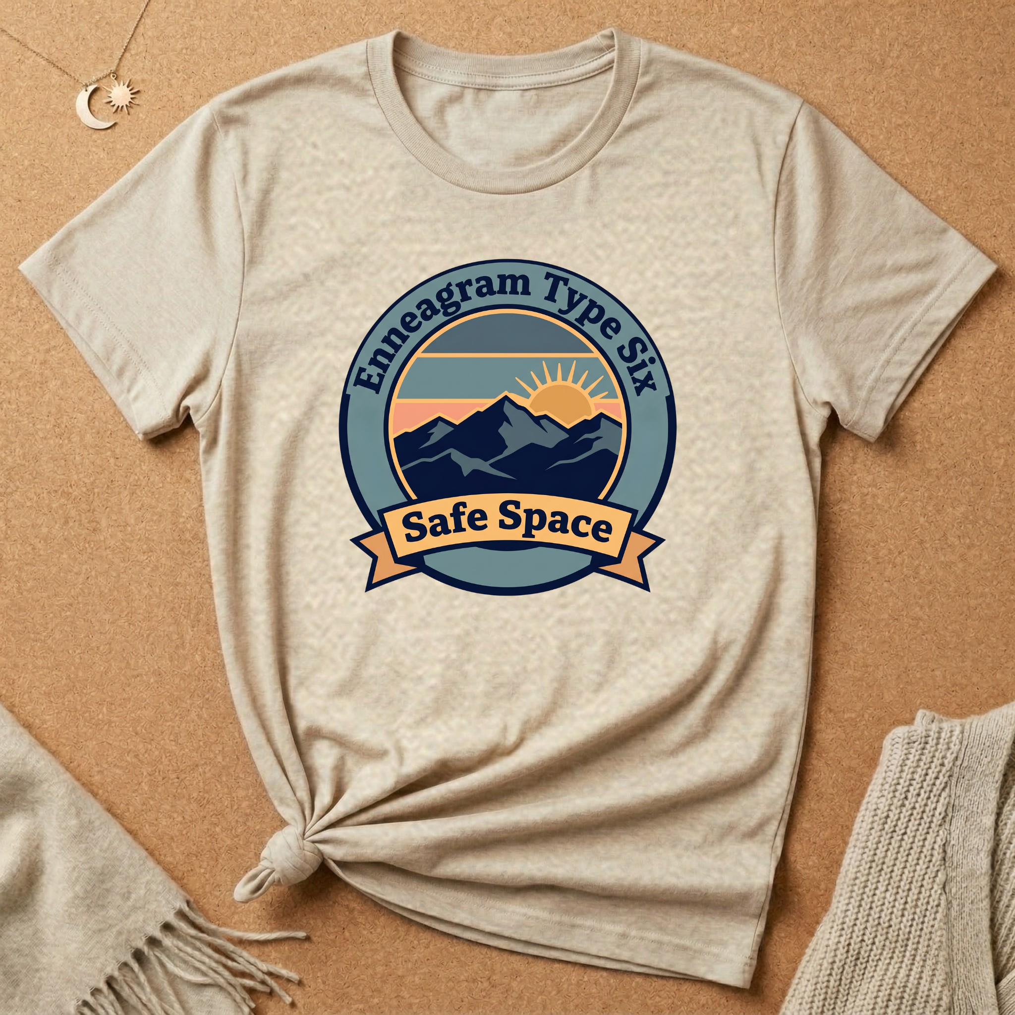 Enneagram Type Six Safe Space Tee