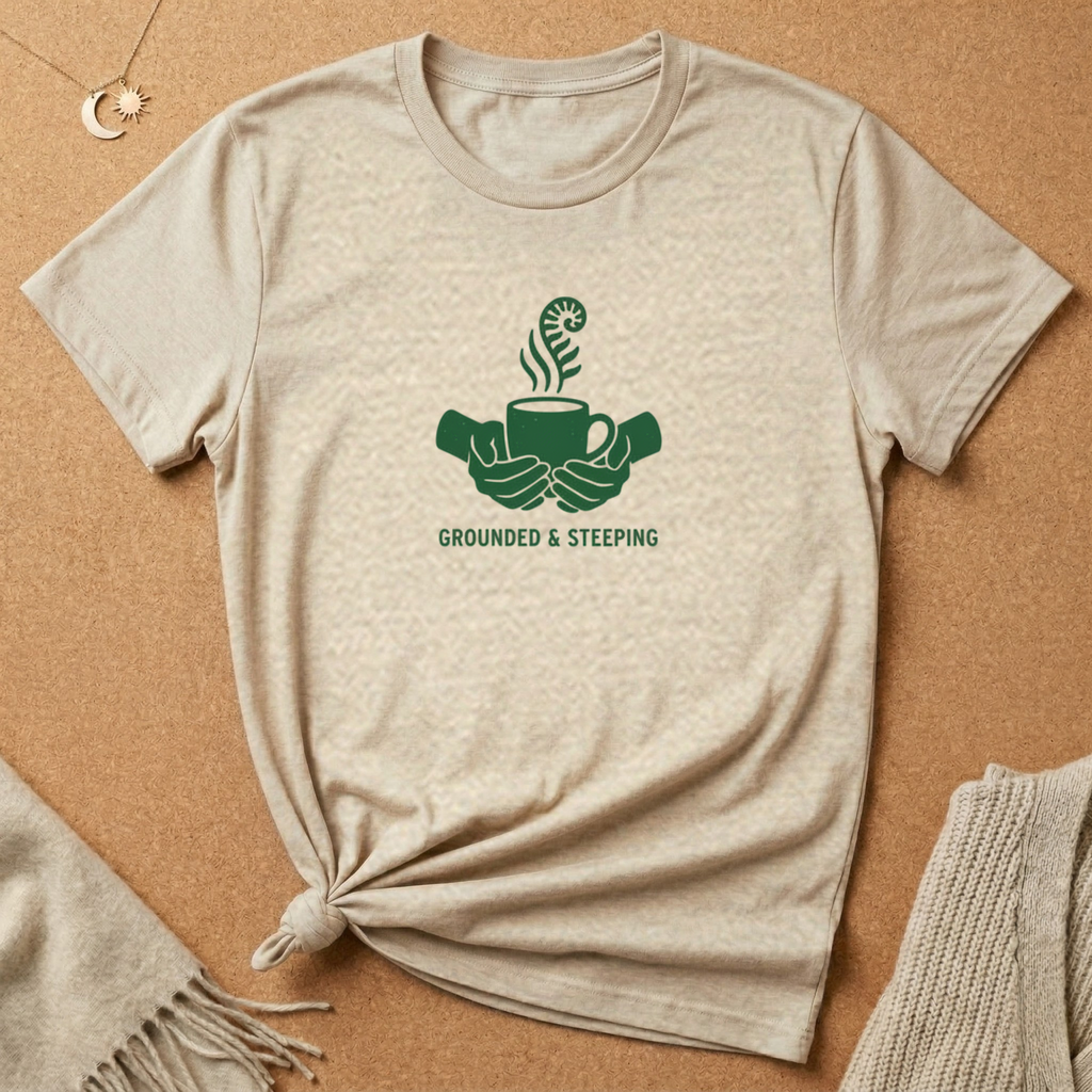 Grounded and Steeping Tee