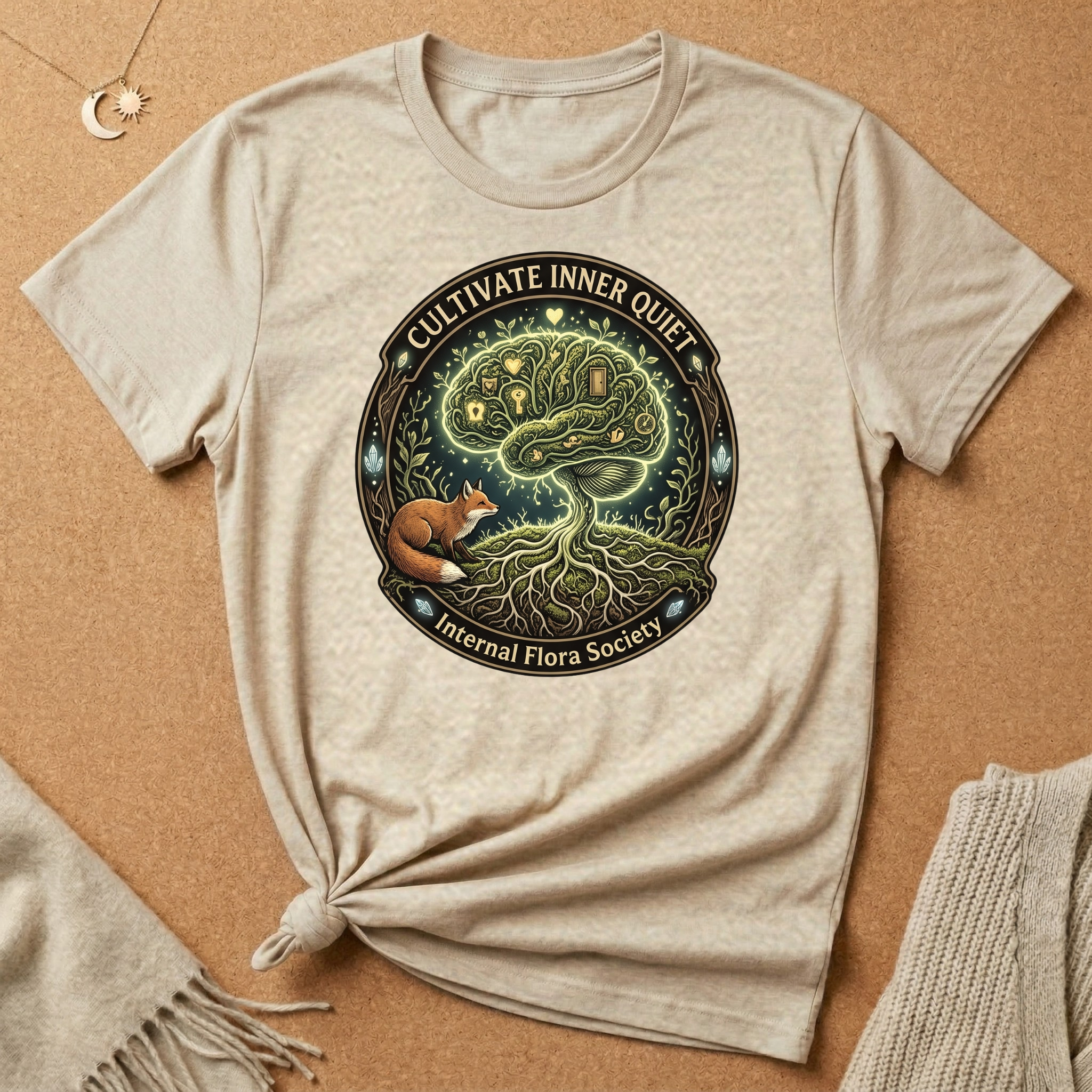 Inner Quiet Fox Tee