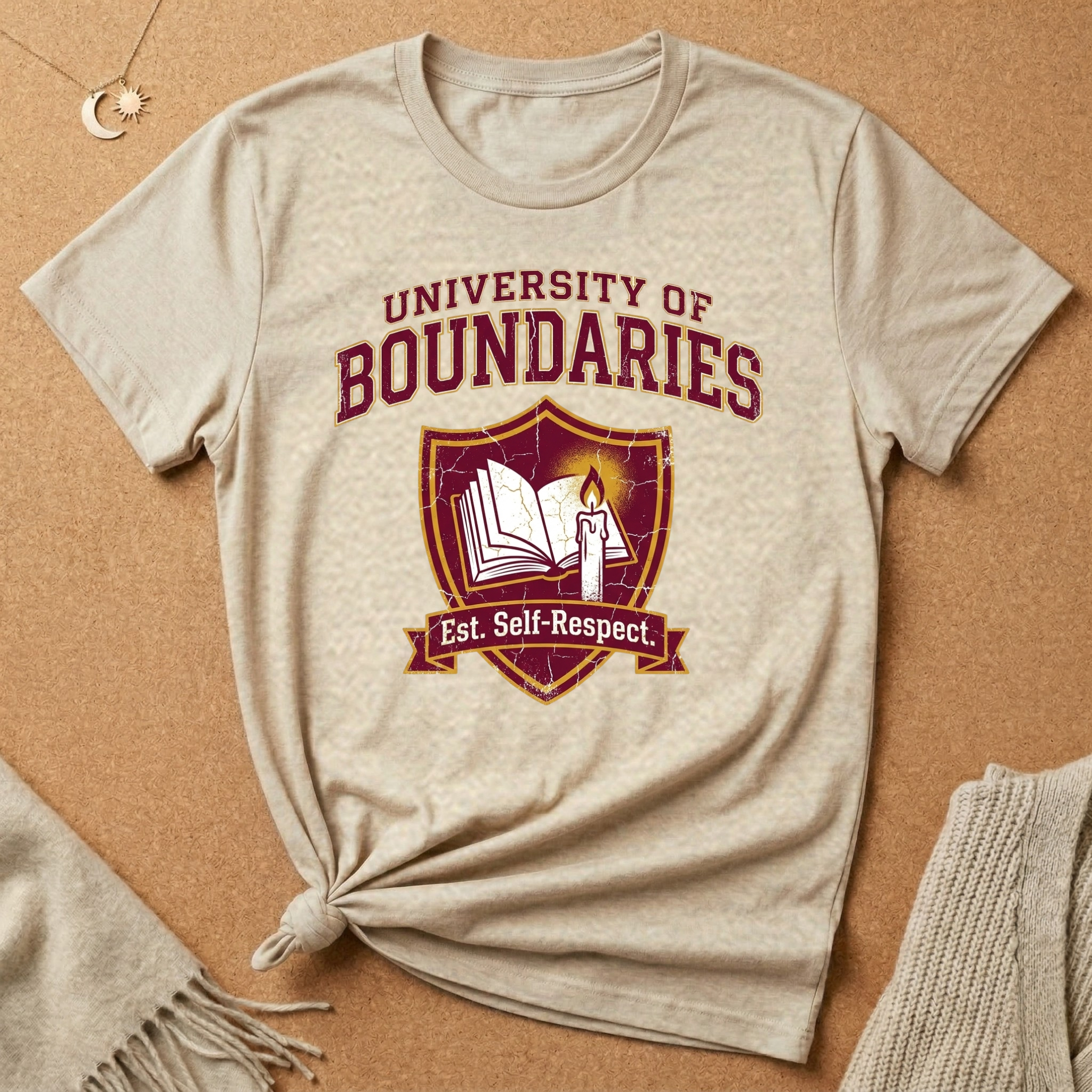 University of Boundaries Est. Self-Respect Tee