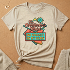The Overthinker's Motel No Vacancy Sign Tee