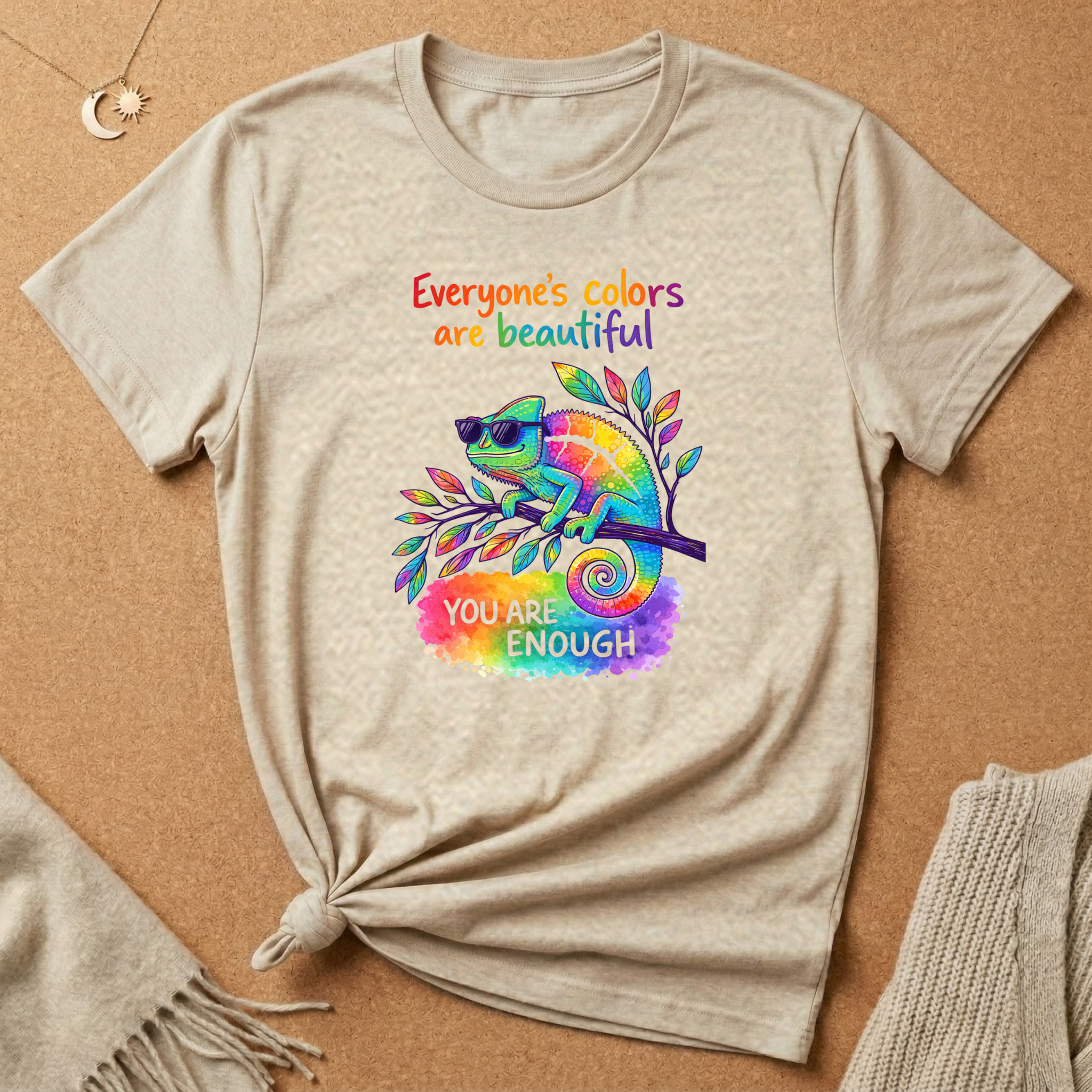 Everyone's Colors Chameleon Tee