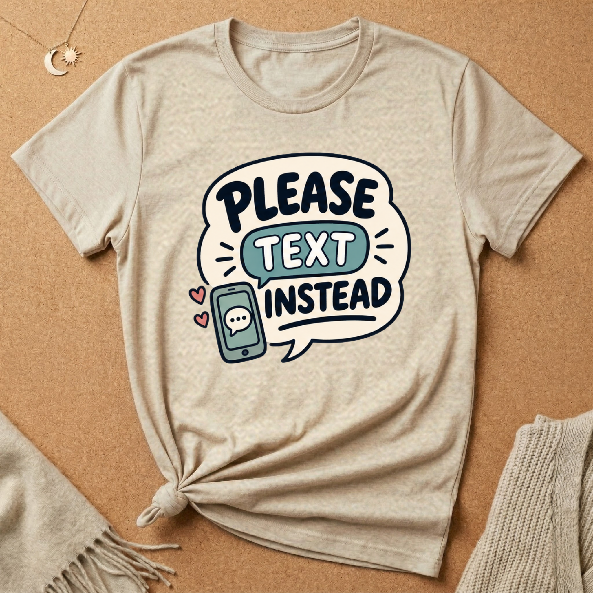 Please Text Tee