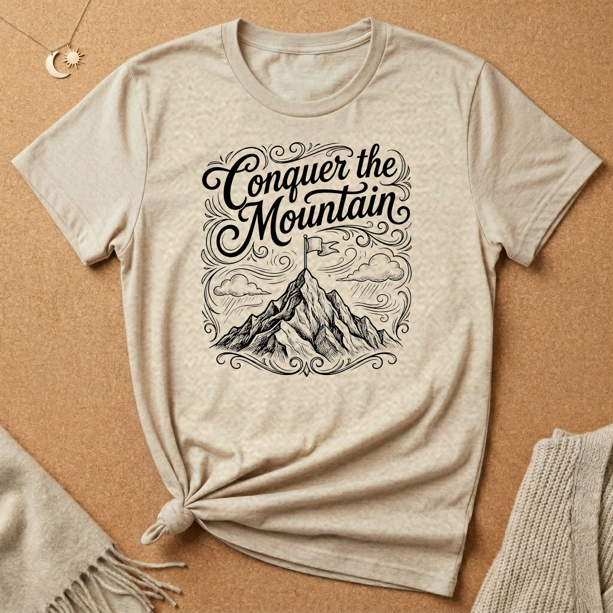 Conquer the Mountain Tee