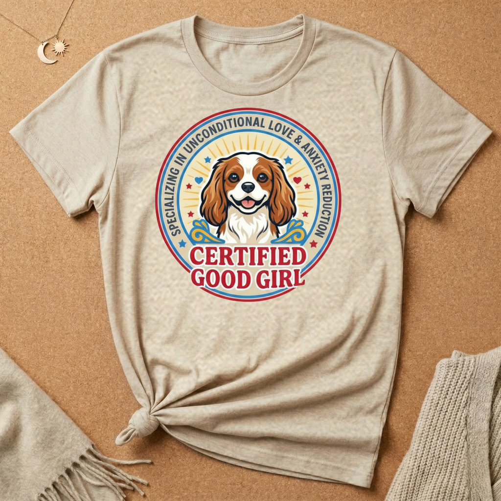 Certified Good Girl Cocker Spaniel Tee