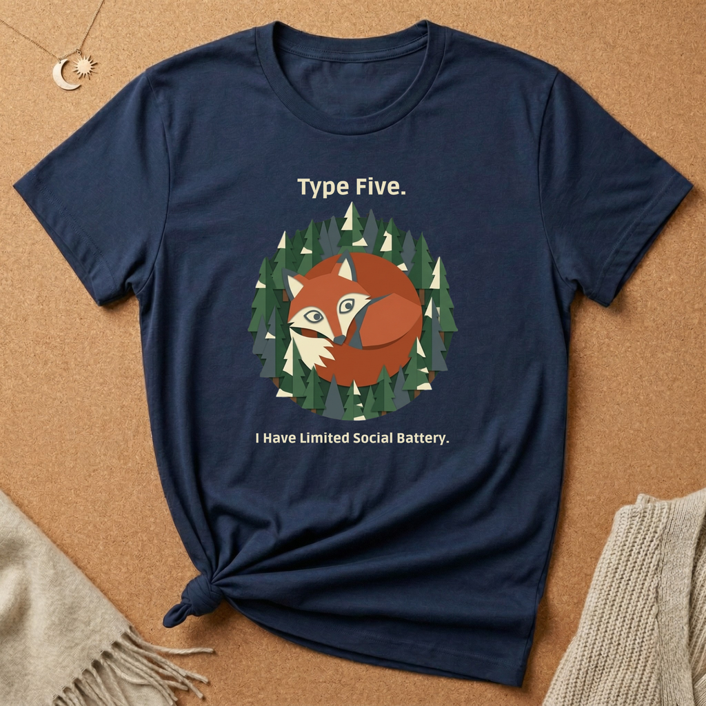 Type Five. I Have Limited Social Battery Tee