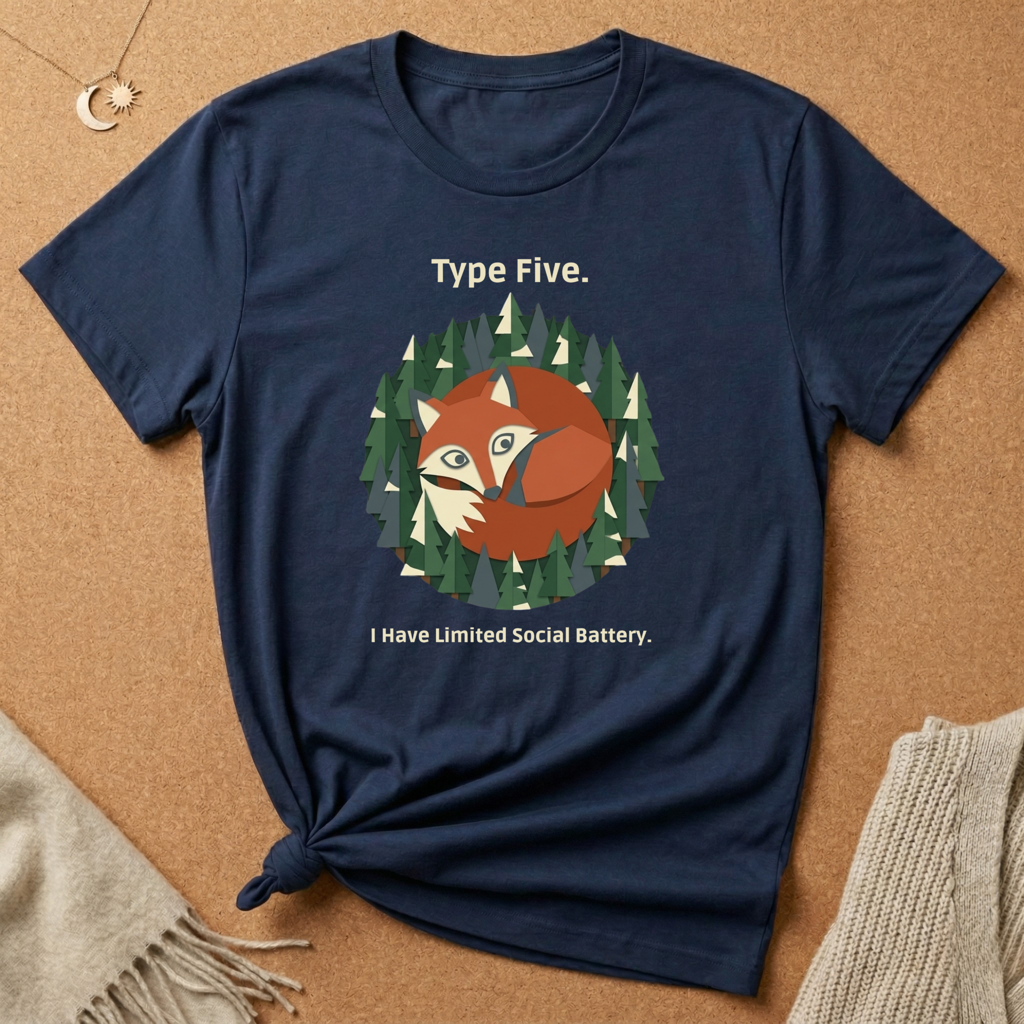 Type Five. I Have Limited Social Battery Tee