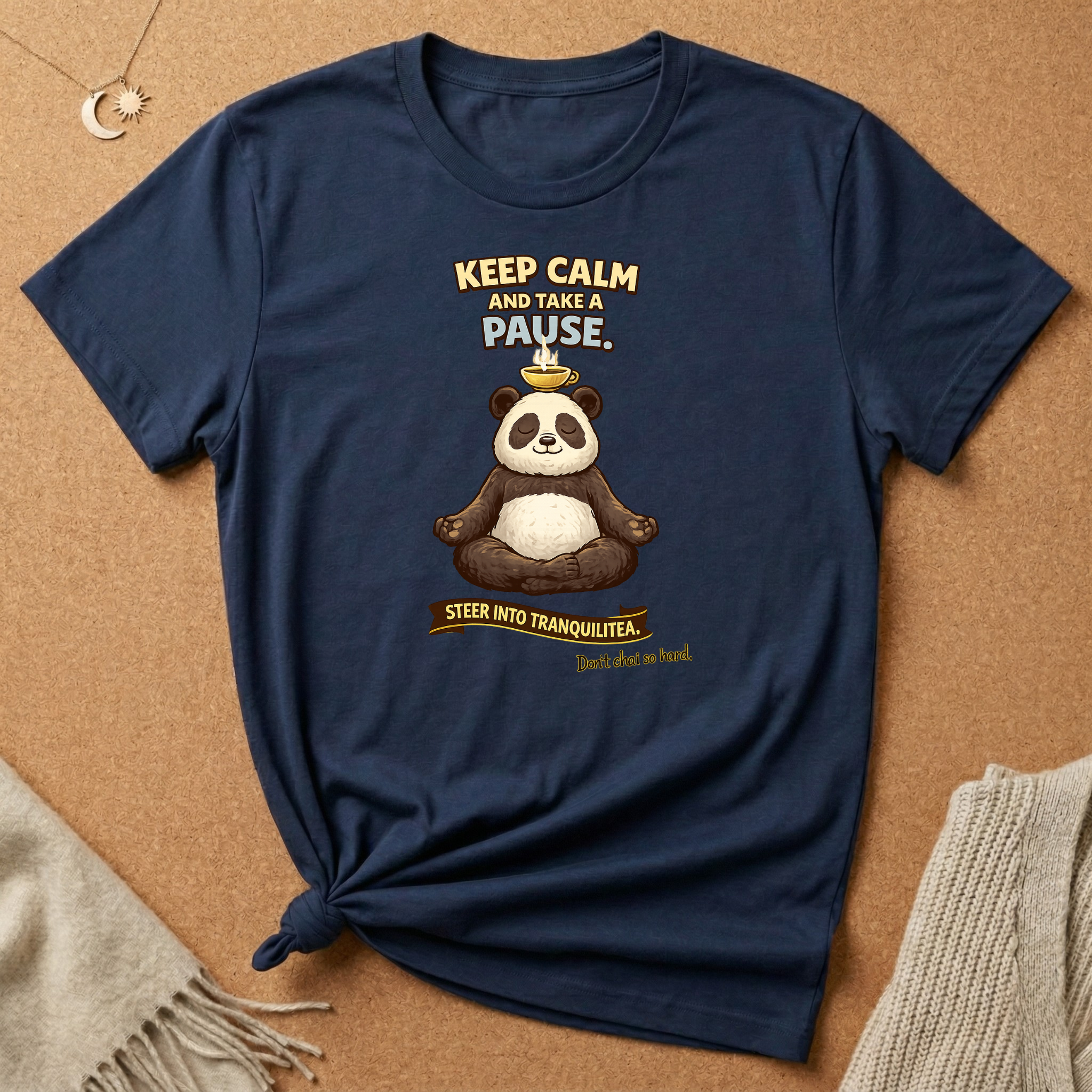 Take a Pause Panda Tee