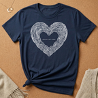 Heart Topography Healing Is Not Linear Tee