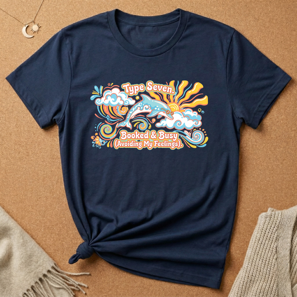 Type Seven. Booked and Busy Tee