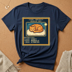 Anxiety Shield Cat Gamer Tee